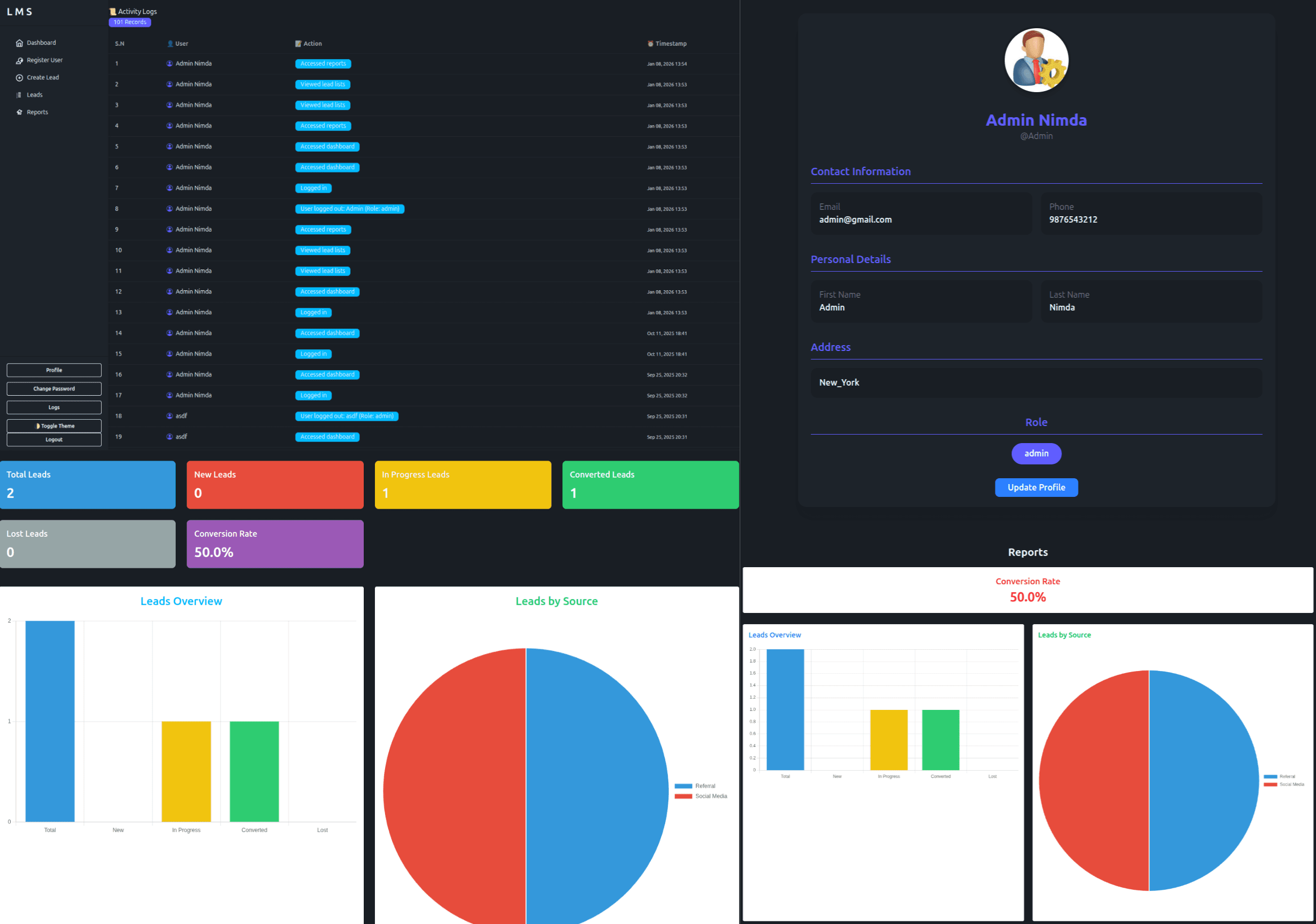 Lead Management System