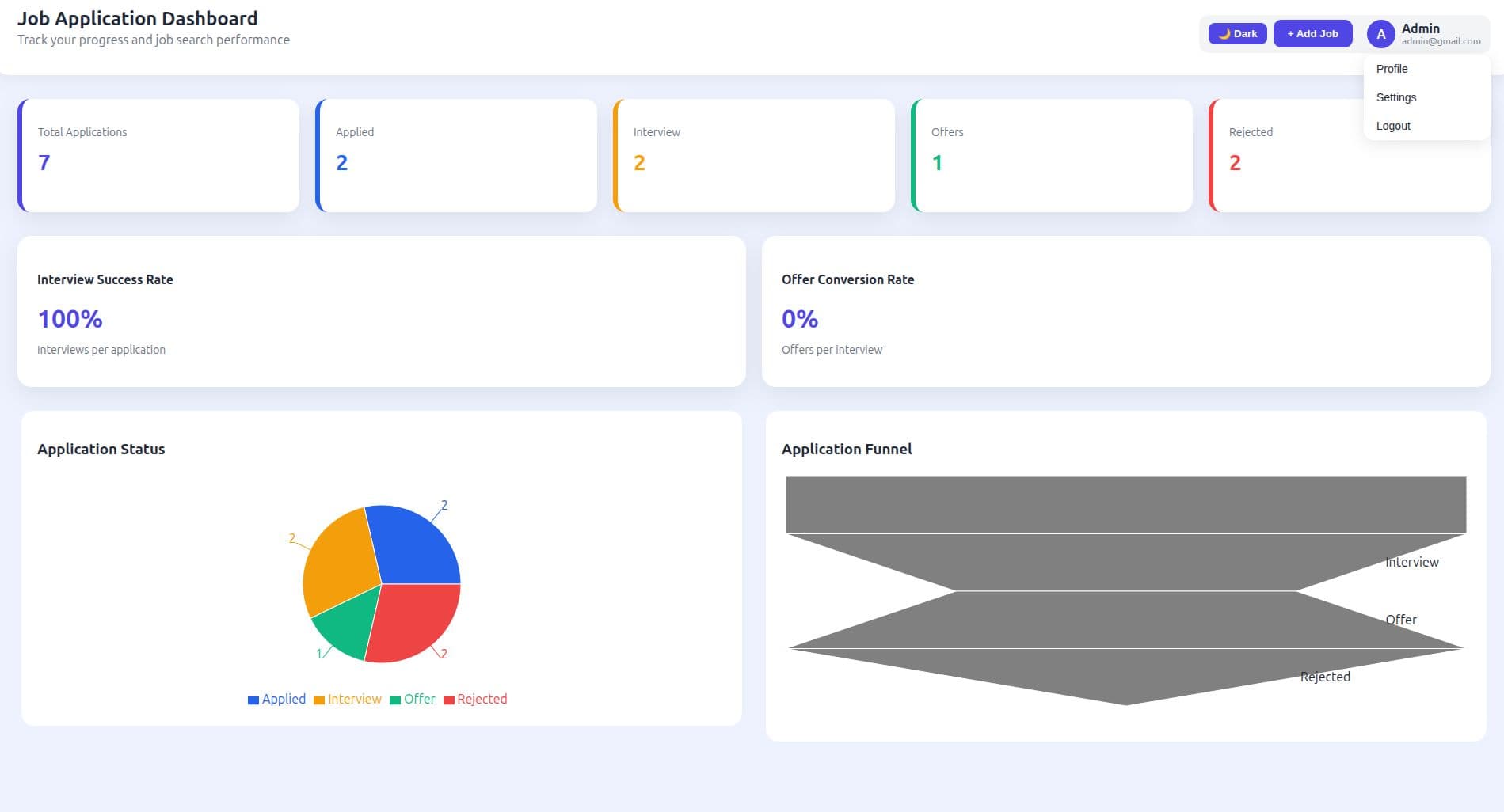Job Application Tracker