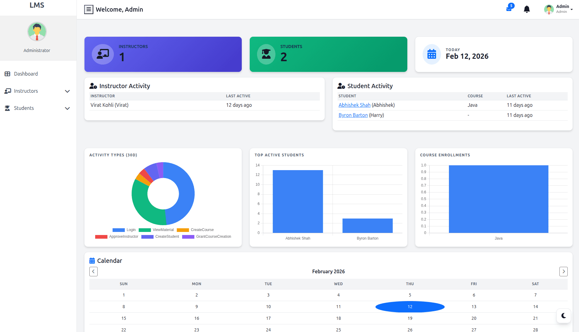 Learning Management System (LMS)